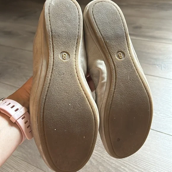 Leather- Look Ballet Flats - Picture 2 of 3